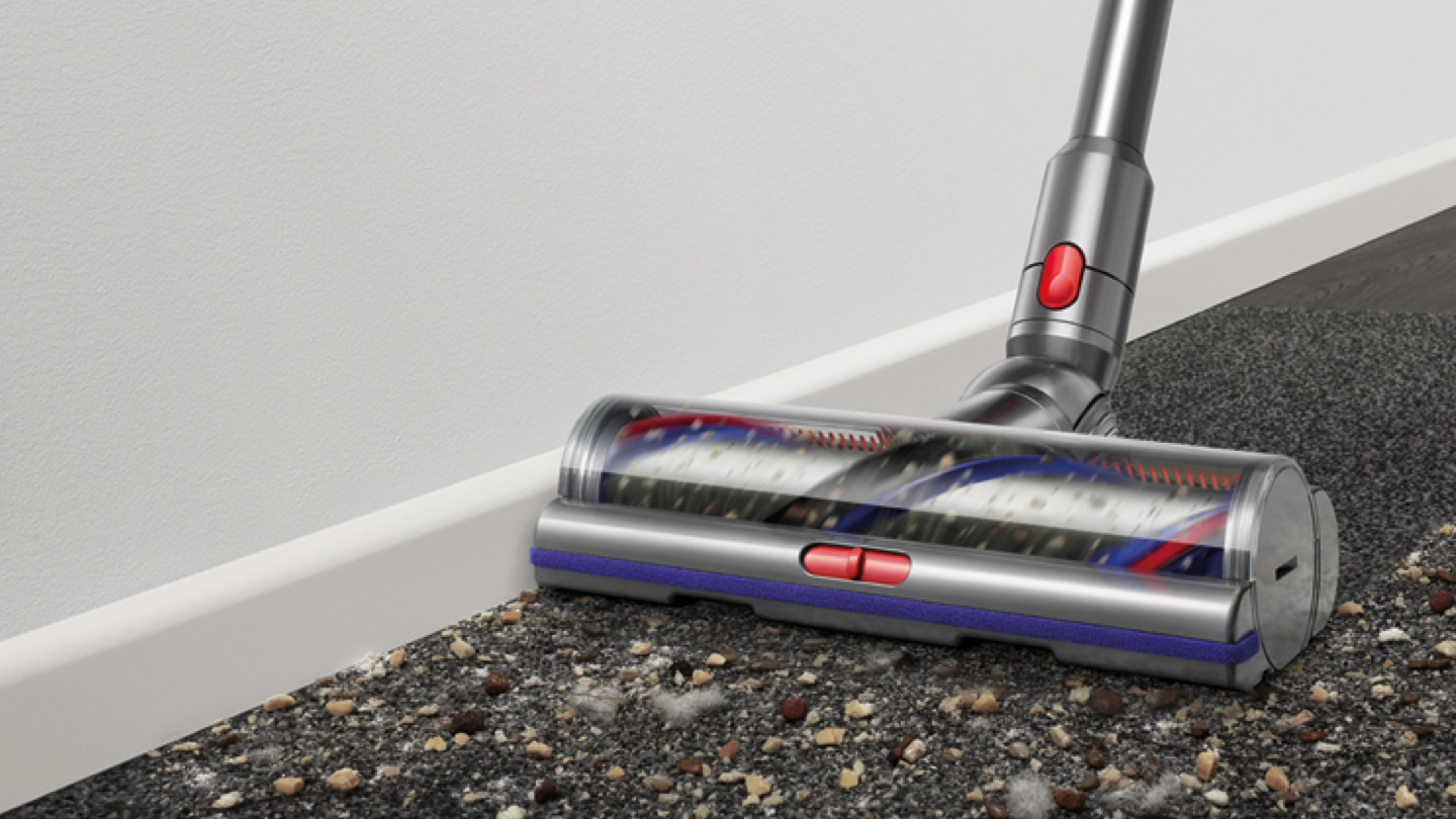 Inteligentní podlahová hubice Digital Motorbar™ s technologií proti namotávání vlasů